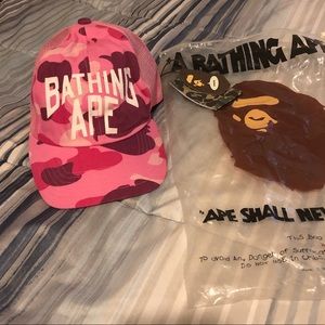 Ultra rare pink BAPE truck cap from 05-06!!!!!!!